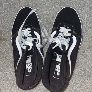 black van hightops size 9 in mens